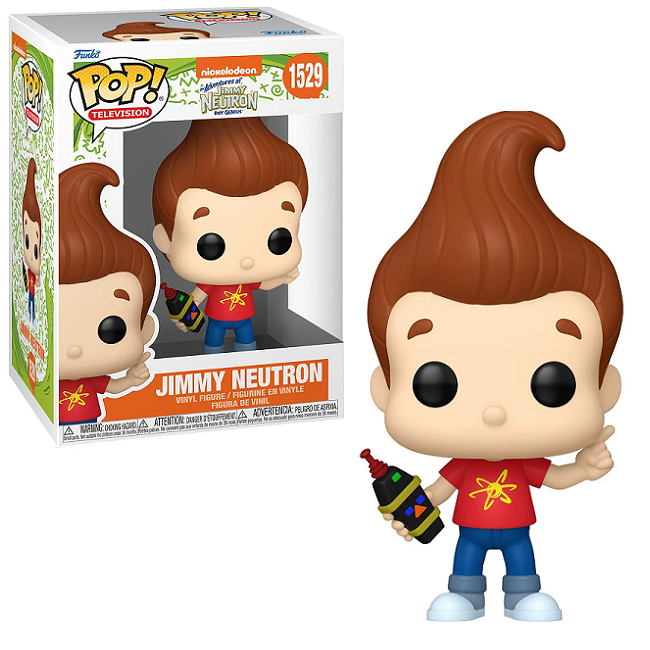  Jimmy Neutron #1529 - Nickelodeon The Adventures of Jimmy Neutron Boy Genius Funko Pop! TV 