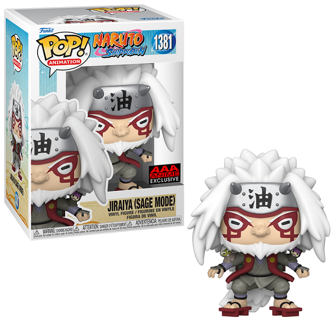  Jiraiya Sage Mode #1381 - Naruto Shippuden Funko Pop! Animation [AAA Anime Exclusive] 