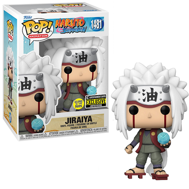  Jiraiya with Rasengan #1481 - Naruto Shippuden Funko Pop! [Gitd EE Exclusive] 