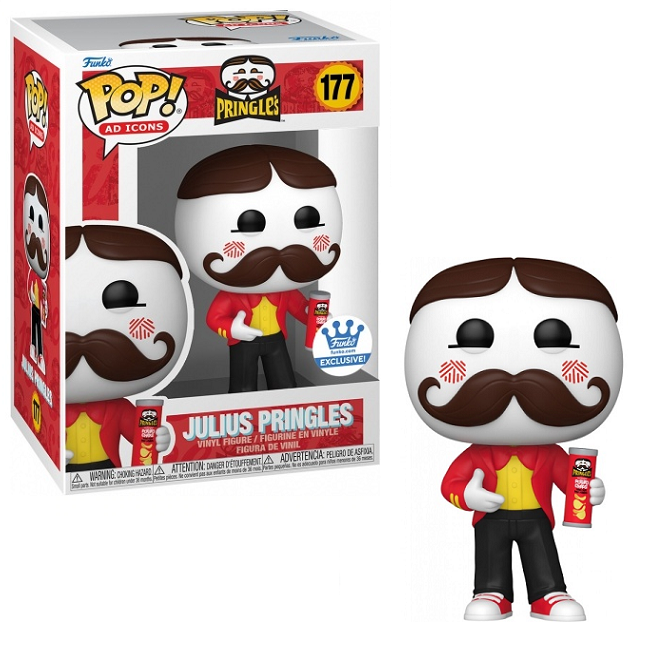  Julius Pringles #177 - Pringles Funko Pop! Ad Icons [Funko Limited Edition 10,000 Pcs] 