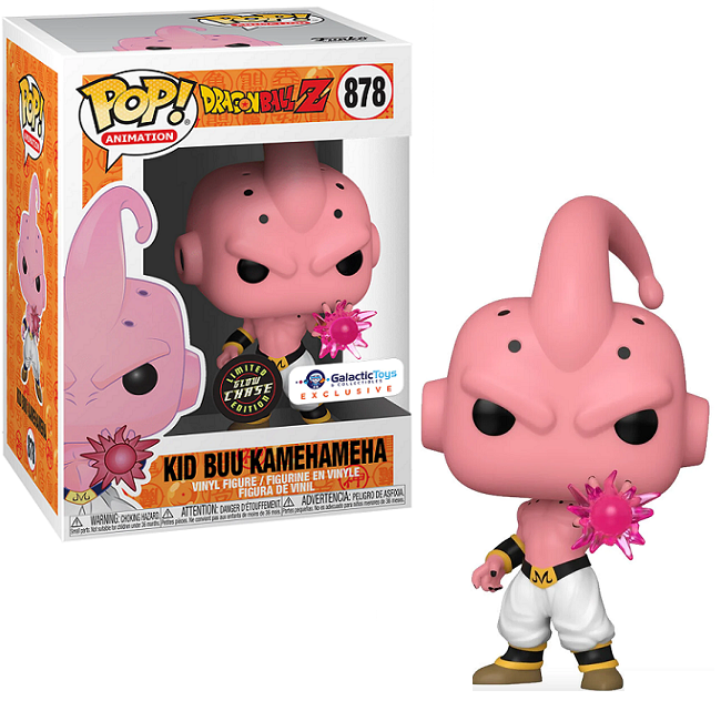  Kid Buu Kamehameha #878 – Dragon Ball Z Funko Pop! Animation [Gitd Chase Galactic Toys Exclusive] 