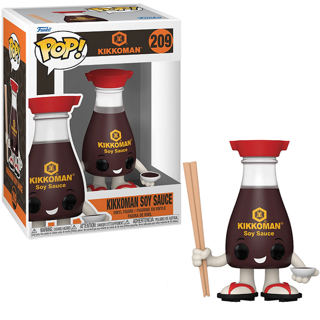  Kikkoman SoySauce #209 - Kikkoman Funko Pop! 