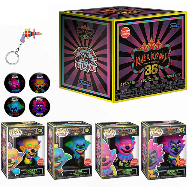  Killer Klowns from Outer Space Collectors Box [35th Anniversary GameStop Exclusive] 