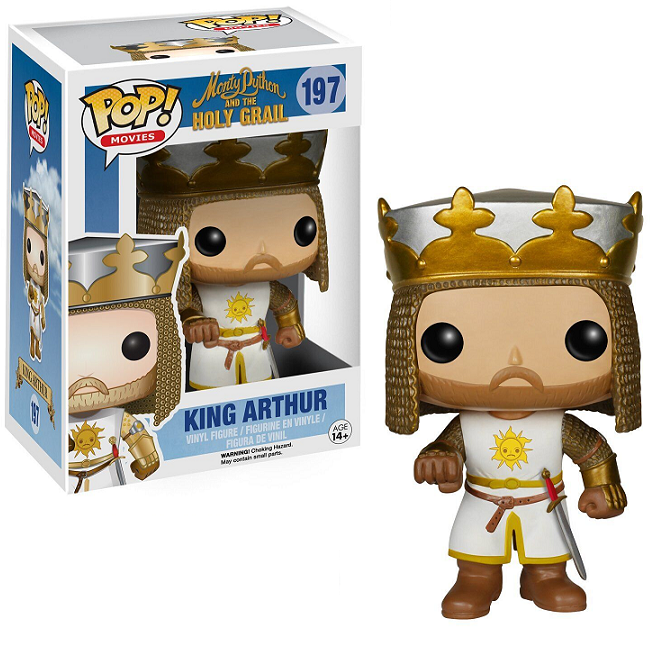  King Arthur #197 - Monty Python And The Holy Grail Funko Pop! Movies 