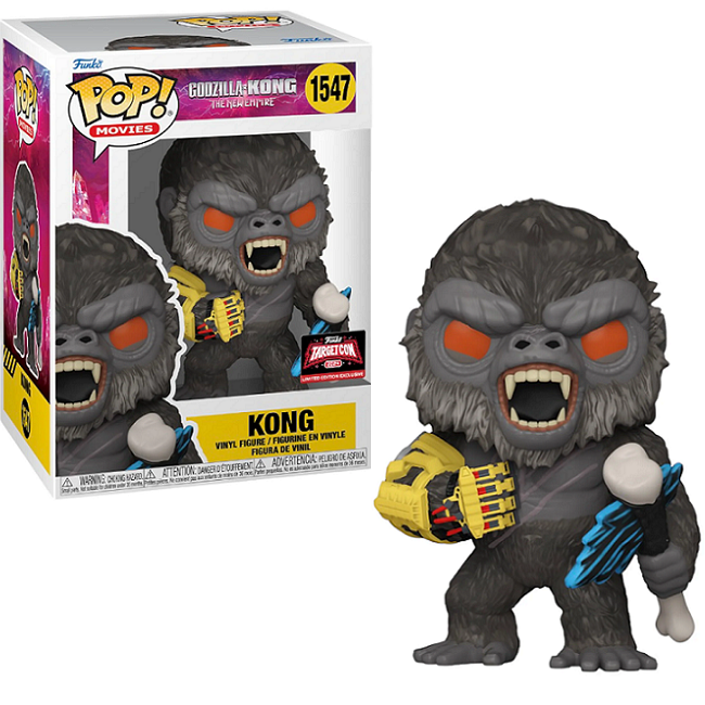  Kong #1547 - Godzilla vs Kong Funko Pop! Movies [Target Con Exclusive] 