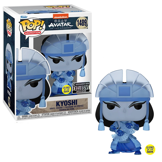  Kyoshi Spirit #1489 - Avatar The Last Airbender Funko Pop! [Gitd EE Exclusive] 