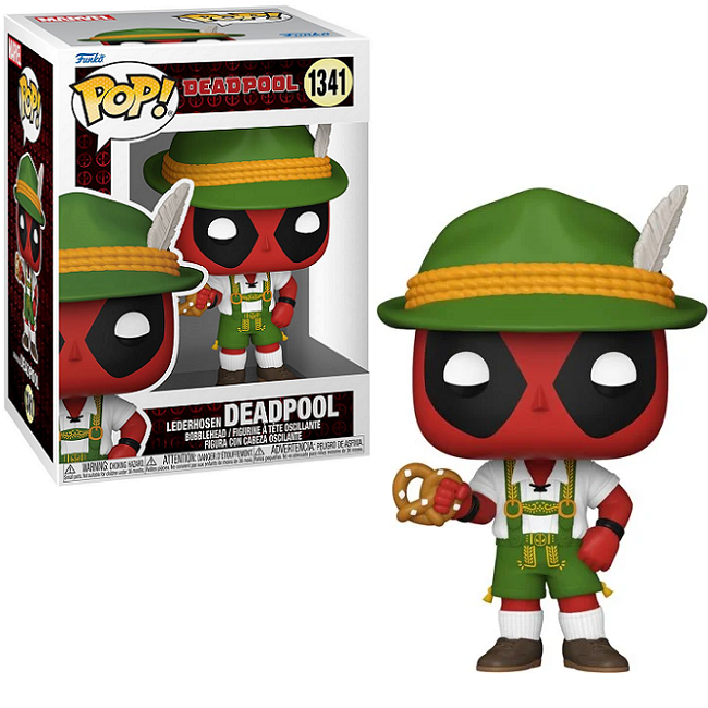  Lederhosen Deadpool #1341 - Deadpool Funko Pop! 