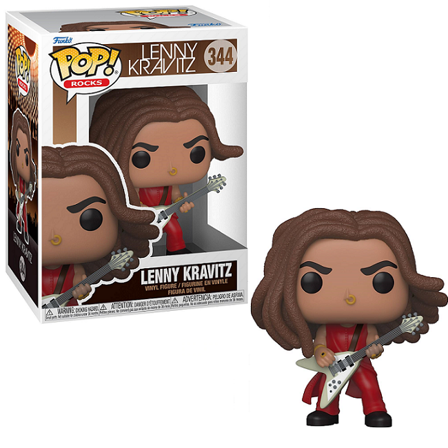  Lenny Kravitz #344 - Lenny Kravitz Funko Pop! Rocks 