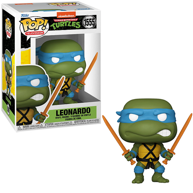  Leonardo #1555 - Teenage Mutant Ninja Turtles Funko Pop! TV 