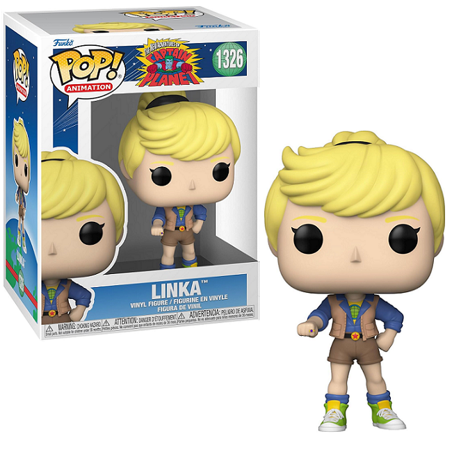  Linka #1326 - The New Adventures of Captain Planet Funko Pop! Animation 