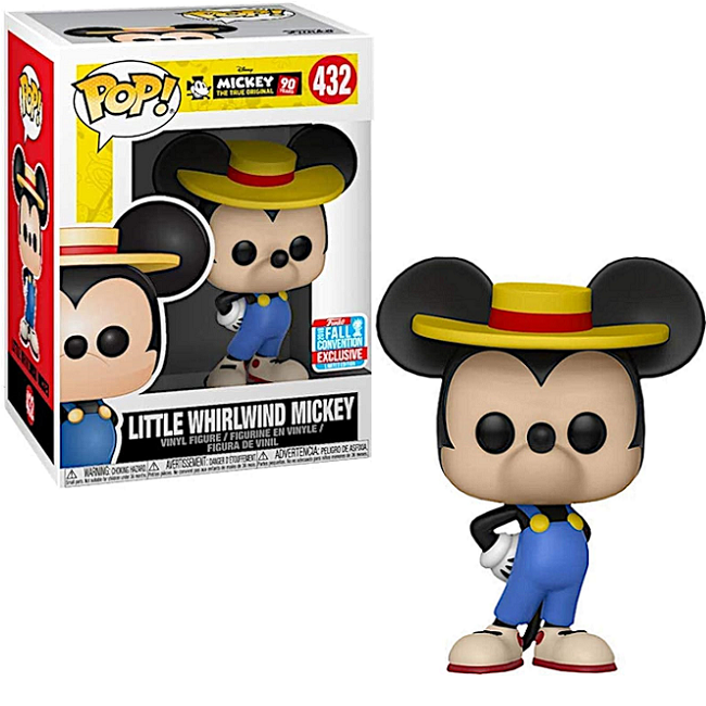  Little Whirlwind Mickey #432 - Mickey's 90th Funko Pop! [2018 Fall Convention Exclusive] 
