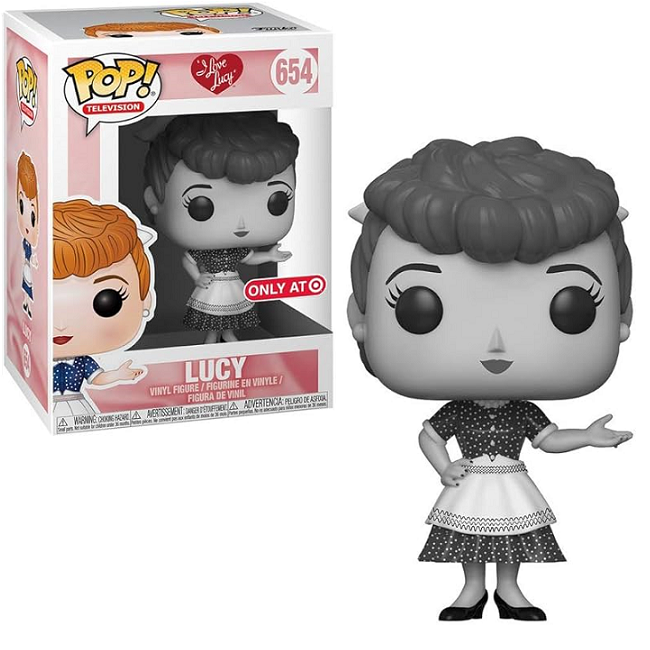  Lucy #654 - I Love Lucy Funko Pop! [B&W Target Exclusive] 