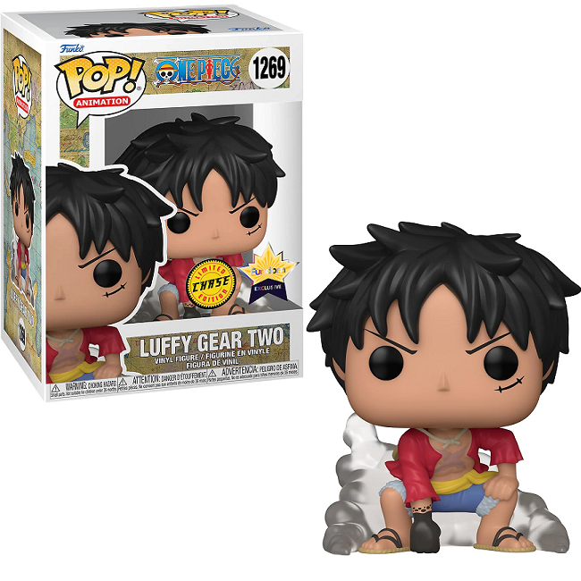  Luffy Gear Two #1269 - One Piece Funko Pop! Animation [Fundom Exclusive Chase] 