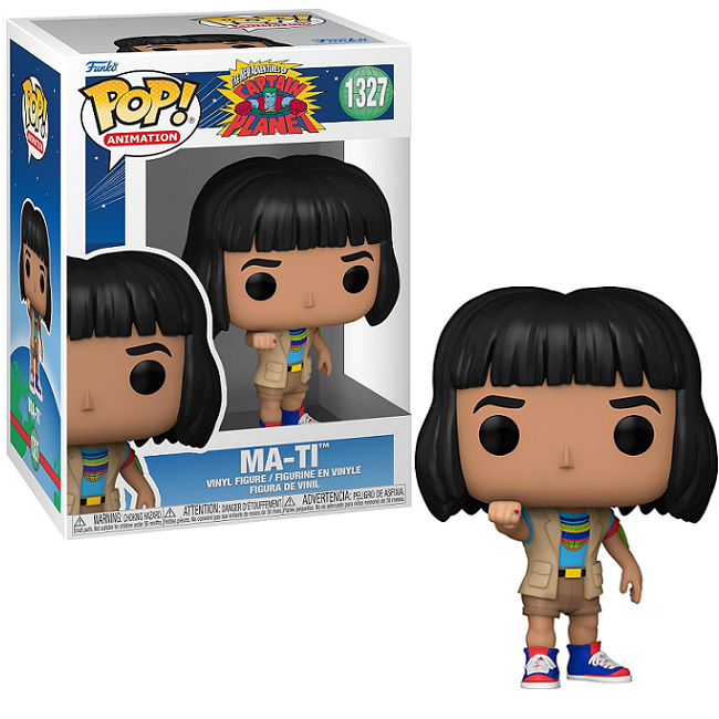  Ma-Ti #1327 - The New Adventures of Captain Planet Funko Pop! Animation 