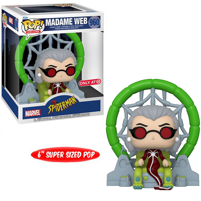  Madame Web #960 - Spiderman Funko Pop! Deluxe [Target Exclusive] 