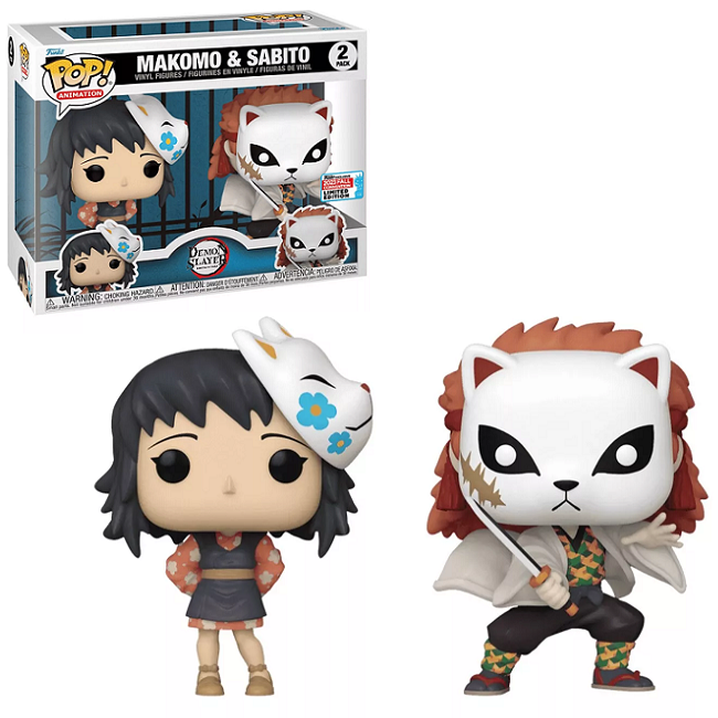  Makomo & Sabito - Demon Slayer Funko Pop! Animation [2023 Fall Convention Exclusive] 