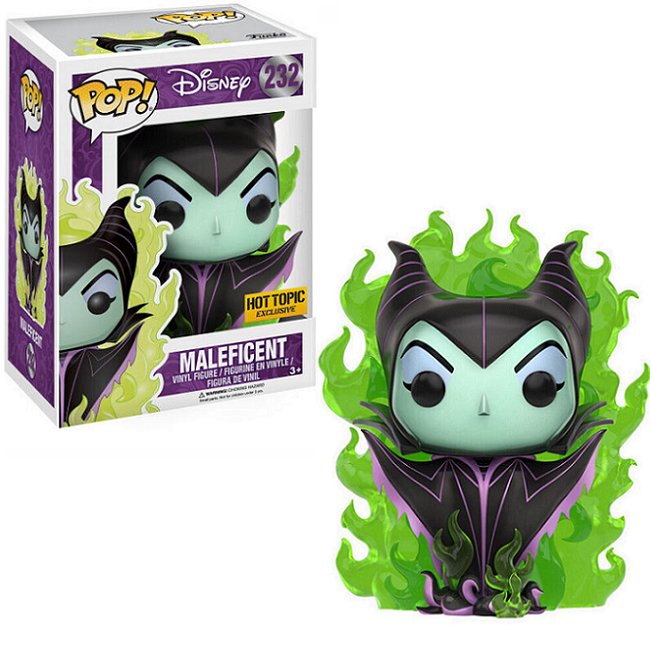  Maleficent #232 - Disney Maleficent Funko Pop! [Hot Topic Exclusive / No Sticker] 