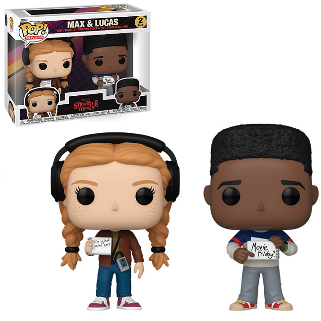  Max & Lucas - Stranger Things Funko Pop! TV [2-Pack] 