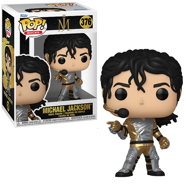  Michael Jackson #376 - MJ Funko Pop! Rocks [Armor] 