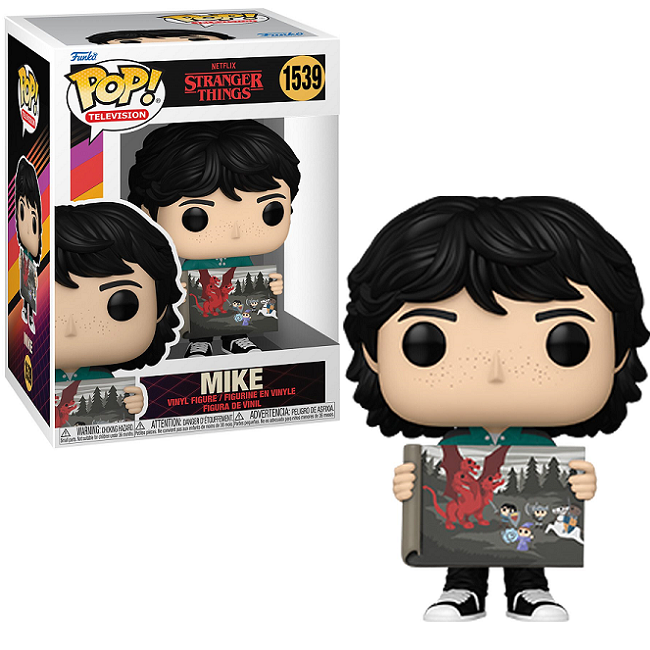  Mike #1539 - Stranger Things Funko Pop! TV [With Will's Painting] 