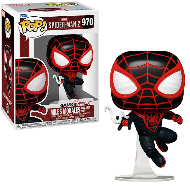  Miles Morales Upgraded Suit #970 - Spider-Man 2 Gamerverse Funko Pop! 