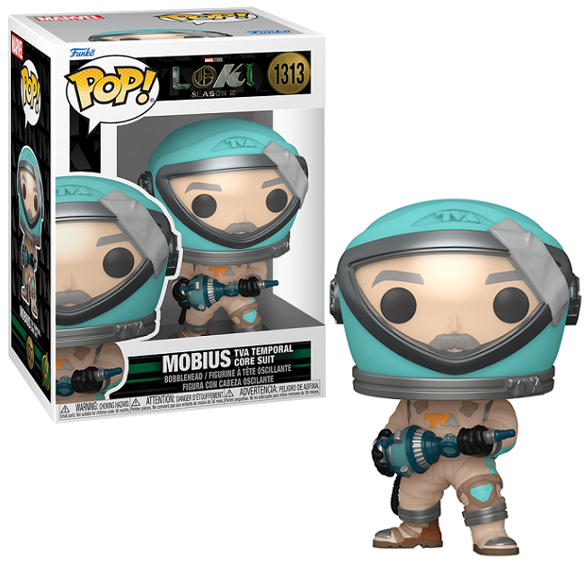  Mobius TVA Temporal Core Suit #1313 - Marvel Loki Season 2 Funko Pop! 