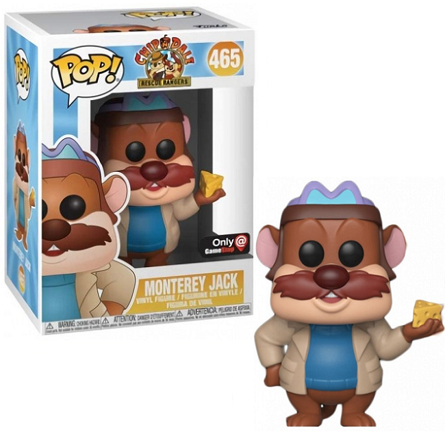  Monterey Jack #465 - Chip n Dale Rescue Rangers Funko Pop! [GameStop Exclusive] 