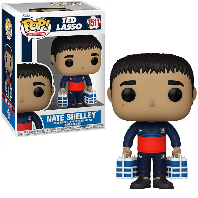  Nate Shelley With Water #1511 - Ted Lasso Funko Pop! TV 
