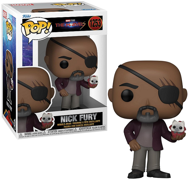 Nick Fury #1253 - The Marvels Funko Pop! 