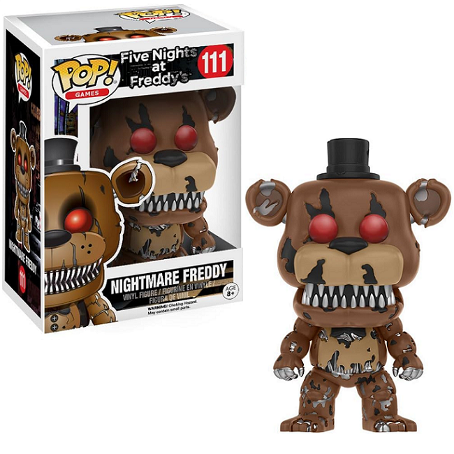  Nightmare Freddy #111 - Five Nights at Freddy's Funko Pop! Games 
