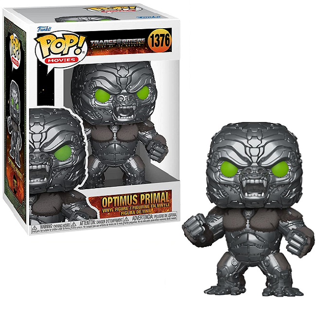  Optimus Primal #1376 - Transformers Rise of the Beasts Funko Pop! Movies 