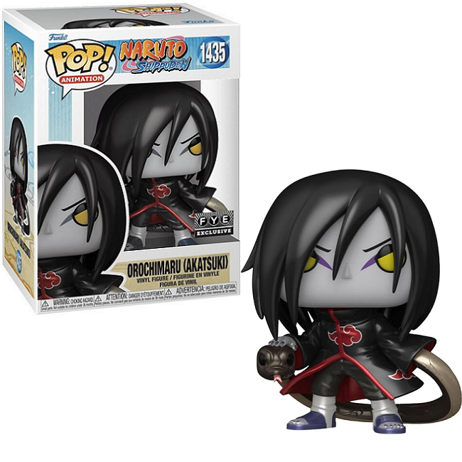  Orochimaru (Akatsuki) #1435 - Naruto Shippuden Funko Pop! Animation [Metallic FYE Exclusive] 