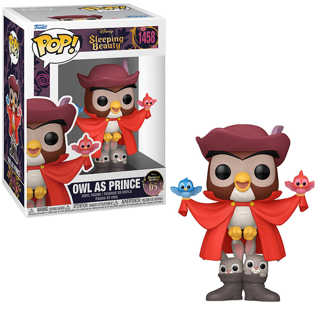  Owl as Prince #1458 - Sleeping Beauty 65th Funko Pop! 