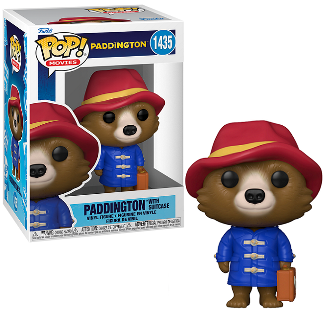  Paddington With Suitcase #1435 - Paddington Funko Pop! Movies 