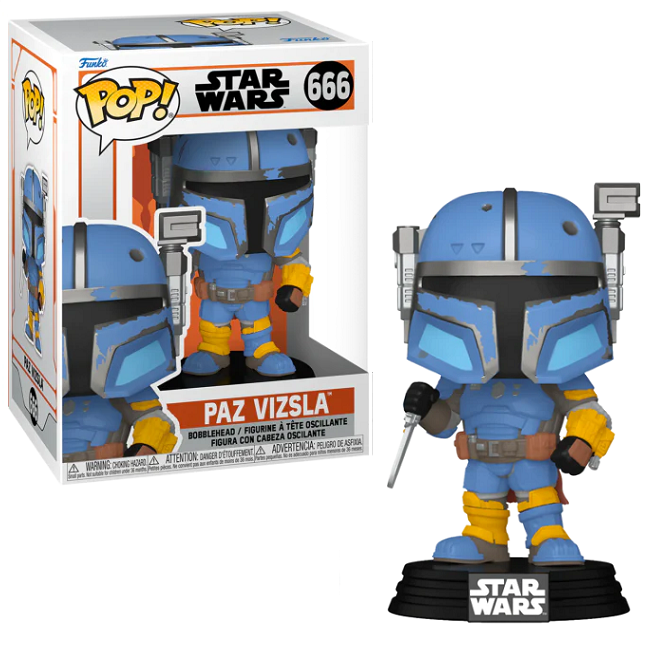  Paz Vizsla #666 - Star Wars Mandalorian Funko Pop! 