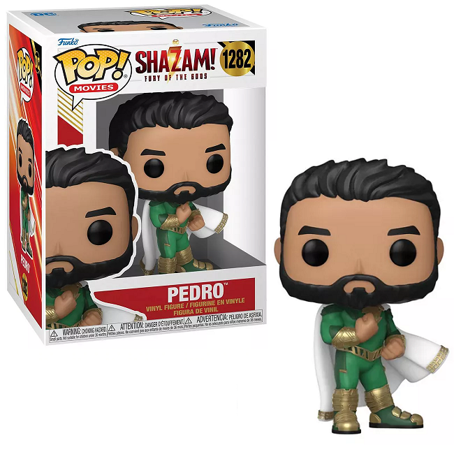  Pedro #1282 - Shazam Fury of the Gods Funko Pop! Movies 