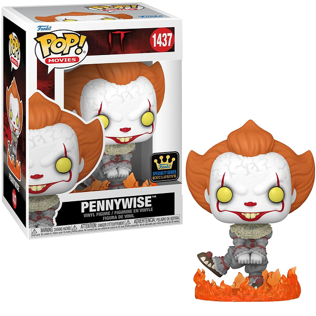  Pennywise Dancing #1437 - IT Funko Pop! Movies [Specialty Series] 