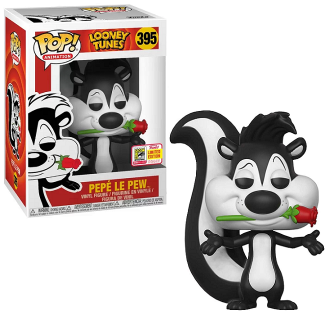  Pepe Le Pew #395 - Looney Tunes Funko Pop! Animation [2018 SDCC Limited Edition] 