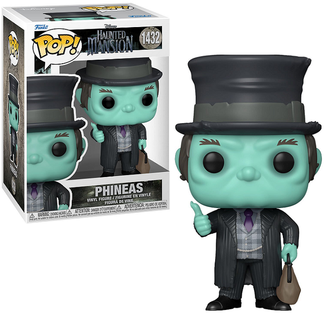  Phineas #1432 - Disney Haunted Mansion Funko Pop! 