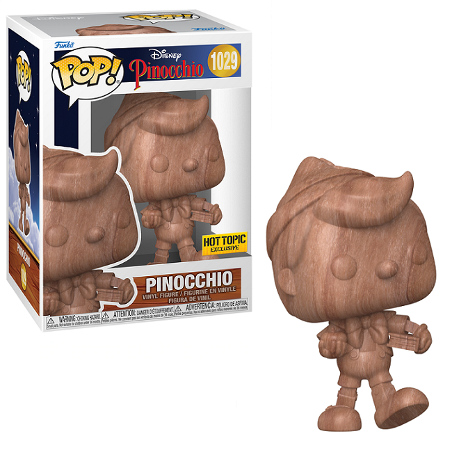  Pinocchio #1029 - Disney Funko Pop! [Wooden Hot Topic Exclusive] 