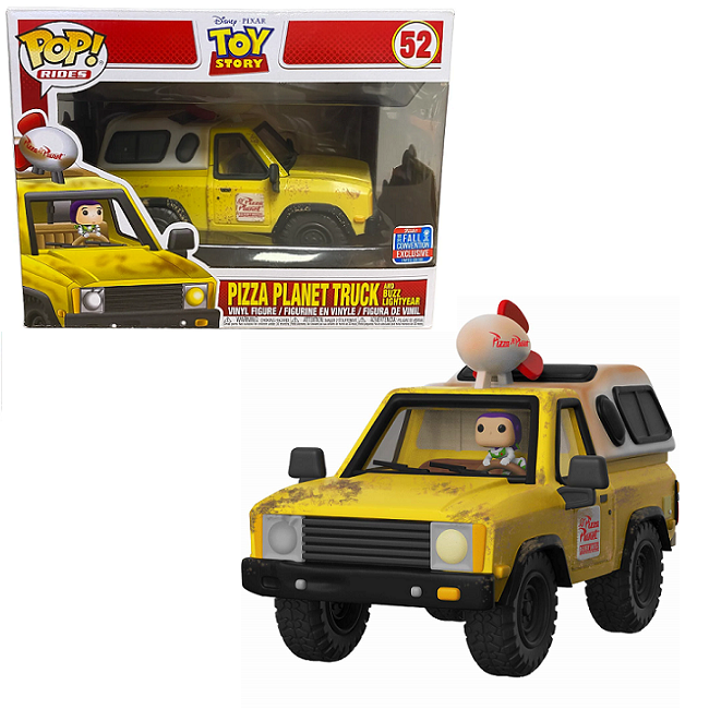  Pizza Planet Truck and Buzz Lightyear #52 - Toy Story Funko Pop! Rides [2018 Fall Convention Exclusive] 