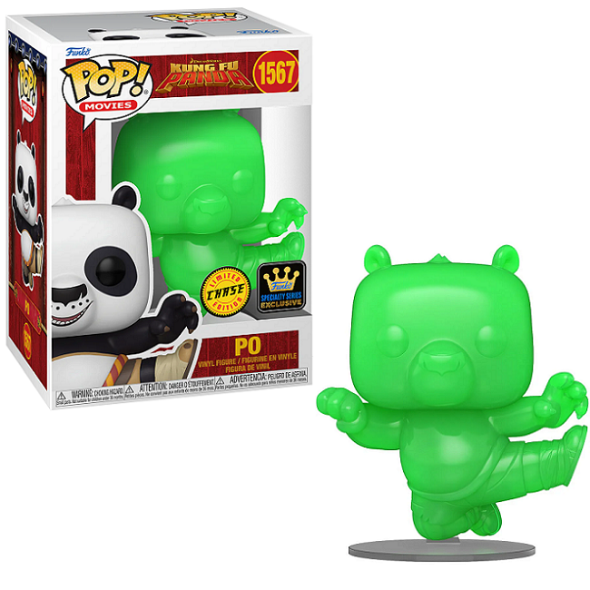  Po #1567 - Kung Fu Panda Funko Pop! Movies [Specialty Series Exclusive Chase] 