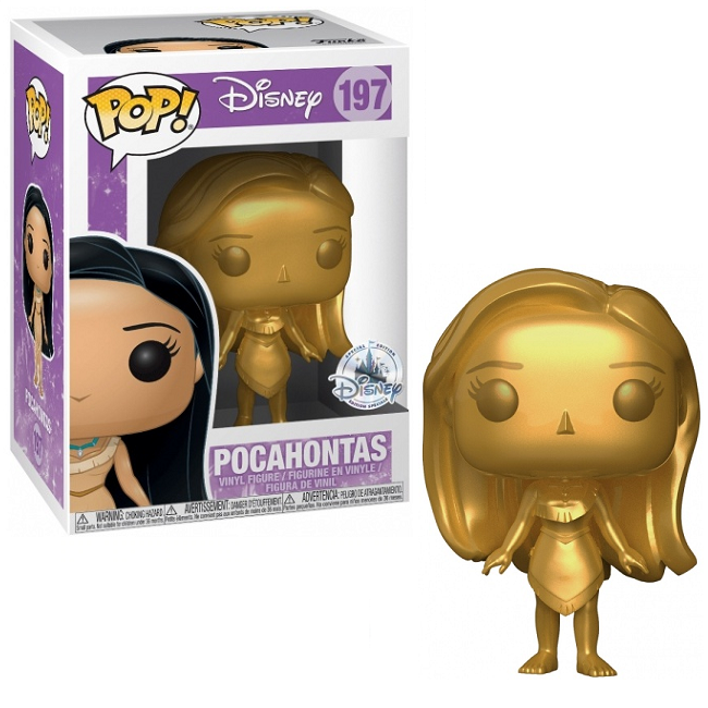  Pocahontas #197 - Disney Funko Pop! [Gold Disney Special Edition] 