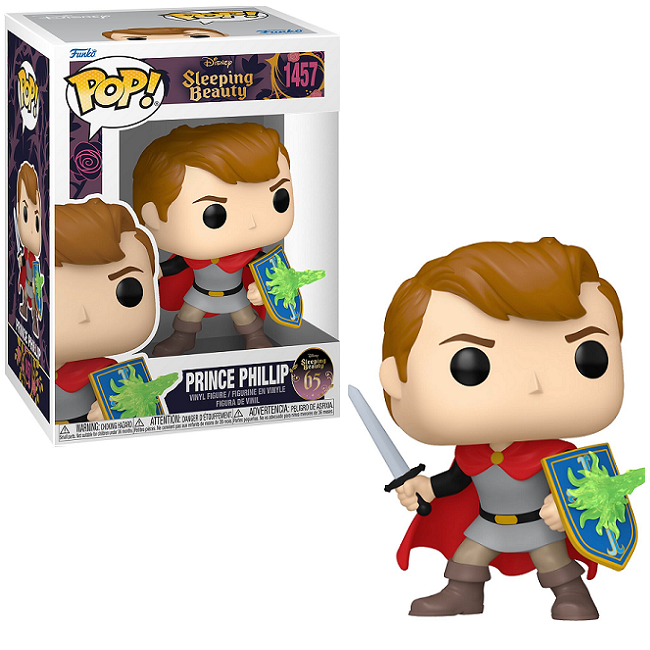  Prince Phillip #1457 - Sleeping Beauty 65th Funko Pop! 