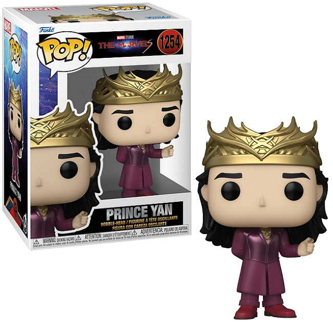 Prince Yan #1254 - The Marvels Funko Pop! 