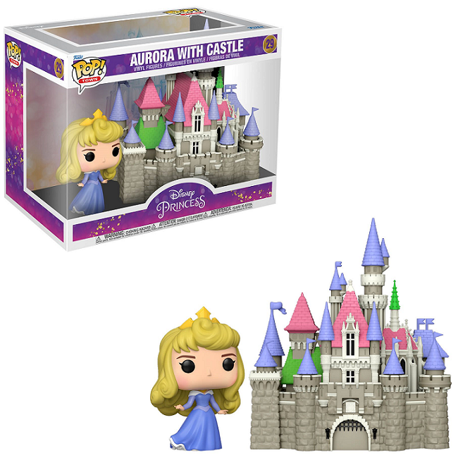  Princess Aurora With Castle #29 - Disney Ultimate Princess Funko Pop! Town 