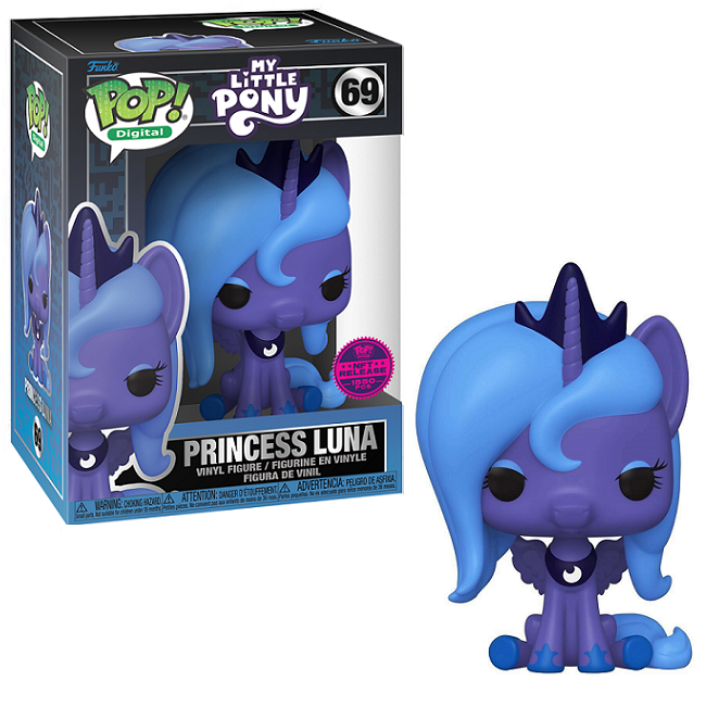  Princess Luna #69 - My Little Pony Funko Pop! Digital [Digital Release Lmtd 1550 pcs] 
