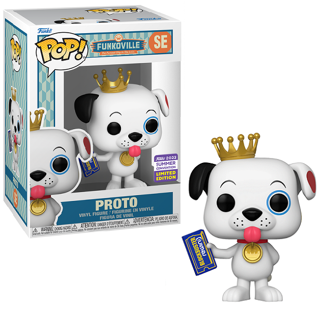  Proto with Blockbuster Card #SE - Funkoville Funko Pop! [2023 Summer Convention Limited Edition] 