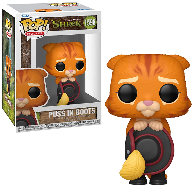  Puss in Boots #1596 - Shrek 30th Funko Pop! Movies 