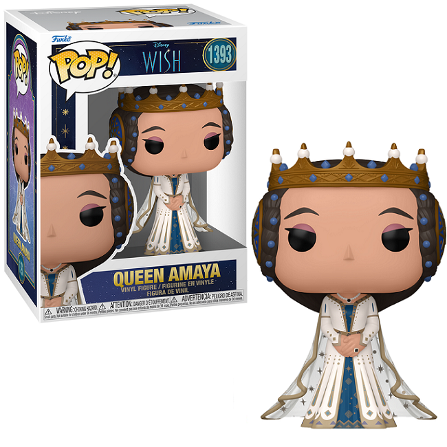  Queen Amaya #1393 - Disney WISH Funko Pop! 